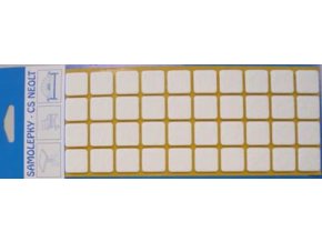 SAMOLEPÍCÍ FILCOVÉ PODLOŽKY bílé 20x20mm