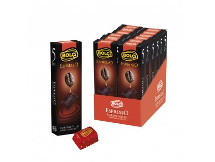 Bolci espresso étcsokoládé 12 x 46g