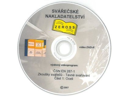 DVD ČSN EN 287 1 Zkoušky svářečů