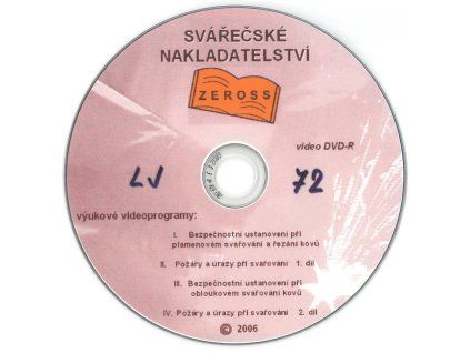 DVD komplet Bezpečnostní ustanovení + požáry