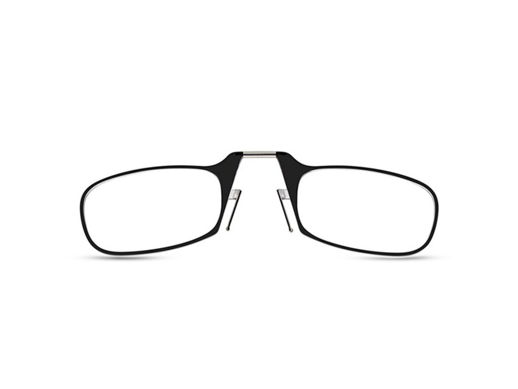 Čtecí brýle černé 1,0 dioptrie / černé pouzdro - Čtecí brýle