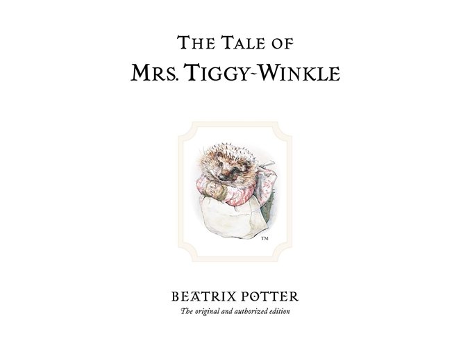 The Tale of Mrs. Tiggy-Winkle