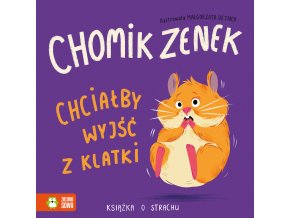 Chomik Zenek chciałby wyjść z klatki.