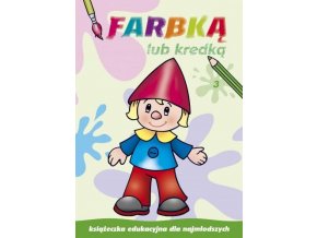 Farbką lub kredką