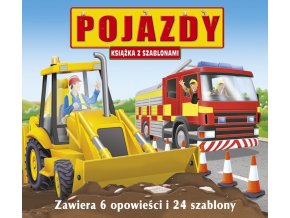 pojazdy ksiazka z szablonami