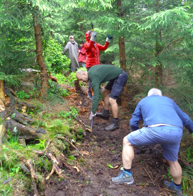 Brigáda na Šeráku a křest nové knihy