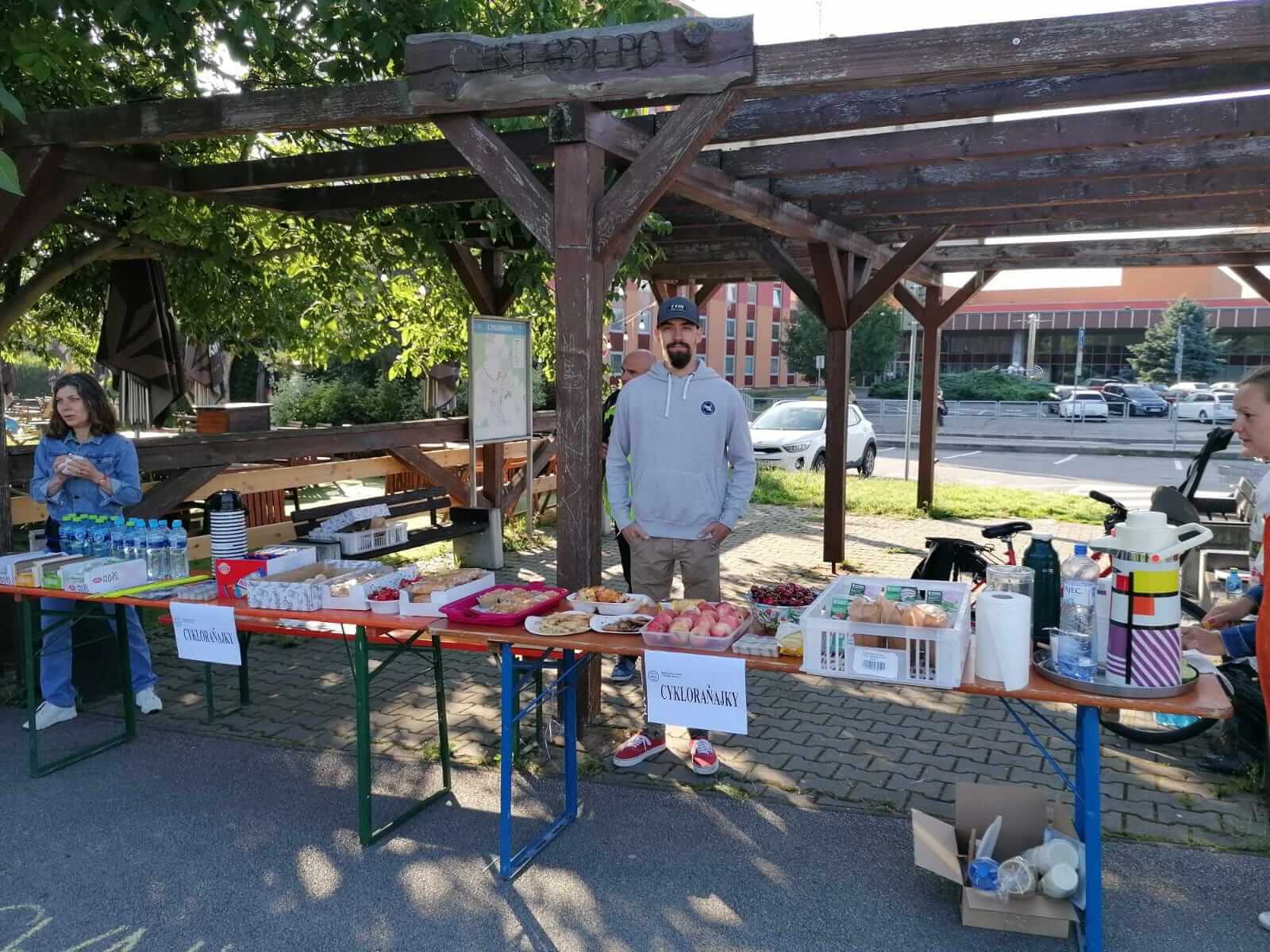 Tím CTM Nitra sa zúčastnil Cykloraňajok v Nitre