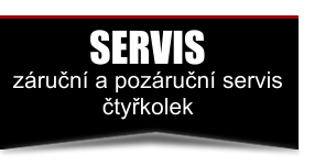 SERVIS čtyřkolek