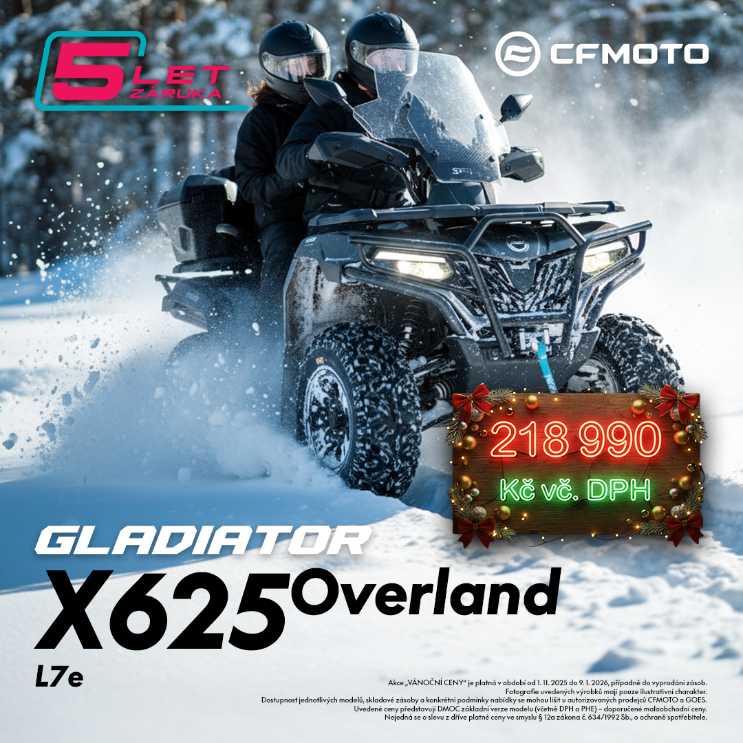 sleva X625-A Overland E5+ EPS G2 Vánoce