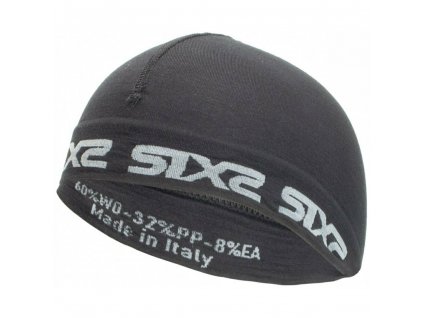 SIXS SCX Merinos čepice pod přilbu černá