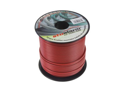 Kabel 1,5 mm, červený, 100 m bal