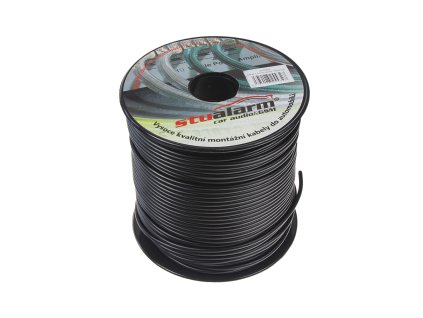 Kabel 1,5 mm, černý, 100 m bal