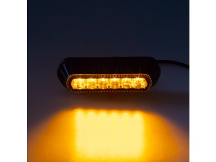 PROFI výstražné LED světlo vnější, oranžové, 12-24V, ECE R65