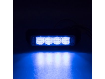 PROFI výstražné LED světlo vnější, modré, 12-24V, ECE R65