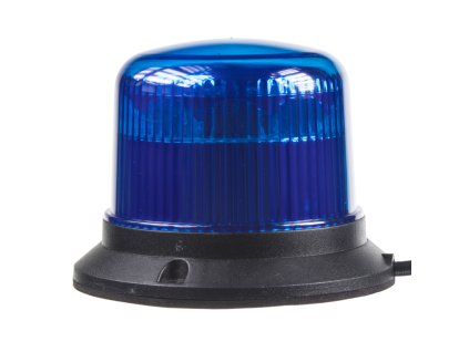 PROFI LED maják 12-24V 10x3W modrý ECE R10 121x90mm