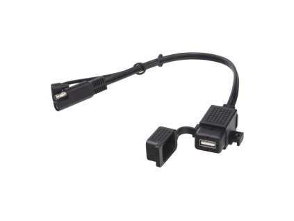 Zásuvka s panelem nabíjecí 1x USB voděodolná, 136cm