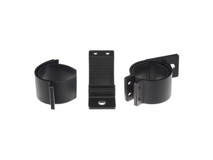 Držák na trubku černý 65mm