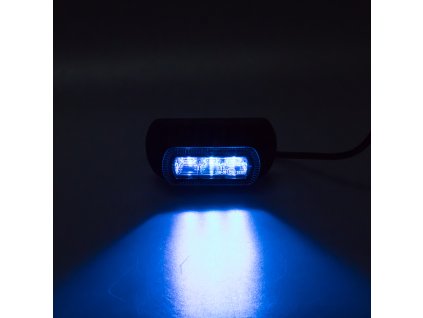 PROFI výstražné LED světlo vnější, modré, 12-24V, ECE R65