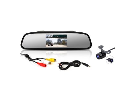 Parkovací kamera s LCD 4,3" monitorem na zrcátko