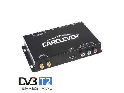 DVB-T2/HEVC/H.265 digitální tuner s USB + 2x anténa