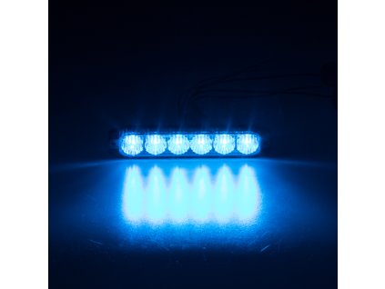 PROFI SLIM výstražné LED světlo vnější, modré, 12-24V, ECE R65