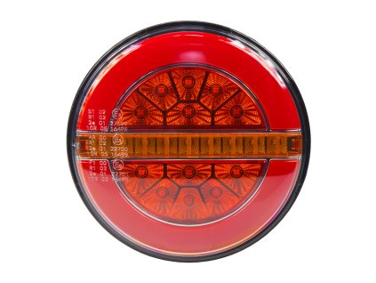 Sdružená LED lampa zadní s dynamickými blinkry 12/24V