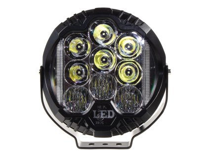 LED světlo kulaté, 70W, ø195mm, ECE R10/R112