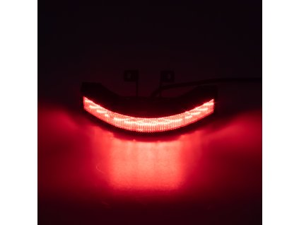 Výstražné LED světlo vnější, 12-24V, 12x3W, červené, ECE R10
