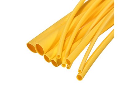 Bužírka smrštovací 4,8 mm žlutá