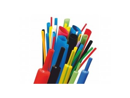 Bužírka smrštovací 2:1, 4,0 mm červená