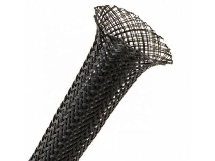 Ochranný oplet na kabely 12mm černý 10m
