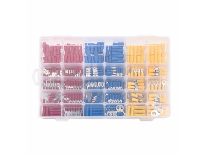 Sada izolovaných lisovacích konektorů, 480 ks