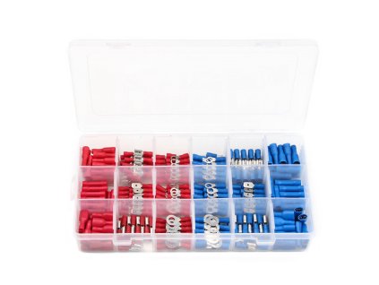 Sada izolovaných lisovacích konektorů, 360 ks