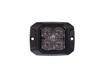 Predátor oranžový 4x1W, 12/24V, ECE R65