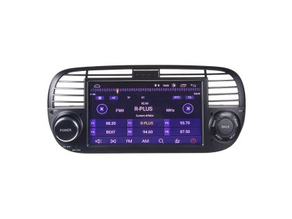 Autorádio pro Fiat 500 s 7" LCD, Android 10.0, WI-FI, GPS, Carplay, Bluetooth, 2x USB