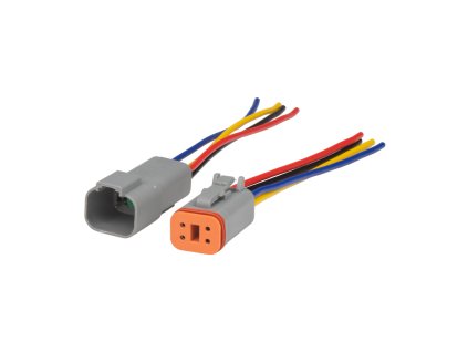 Profesionální vodotěsný konektor DT samice+samec, 4-pólový, 10ks