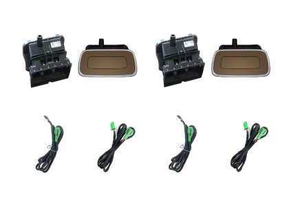 Držák pro instalaci do sedadel vozu Mercedes Benz, pro monitor ds-x116MC v hnědé barvě