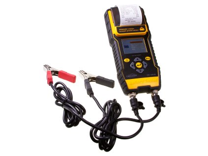 Tester akumulátorů CARCLEVER s tiskárnou 3v1