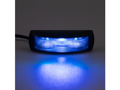 PREDATOR 4x3W LED, 12-24V, modrý, ECE R65