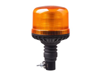 LED maják, 12-24V, 16x5W LED oranžový, na držák, ECE R65