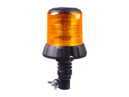 Robustní oranžový LED maják, na držák, 96W, ECE R65