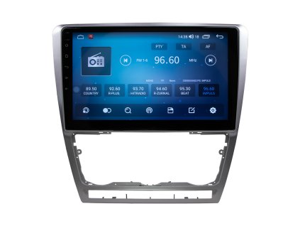 Autorádio pro Škoda Octavia 2007-2014 s 10,1" LCD, Android, WI-FI, GPS, CarPlay, 4G, Bluetooth