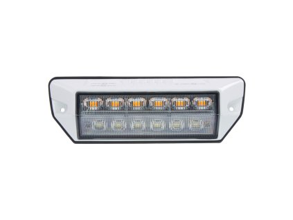 PREDATOR oranžový 6x2W + pracovní světlo, 12-24V, bílý, ECE R65