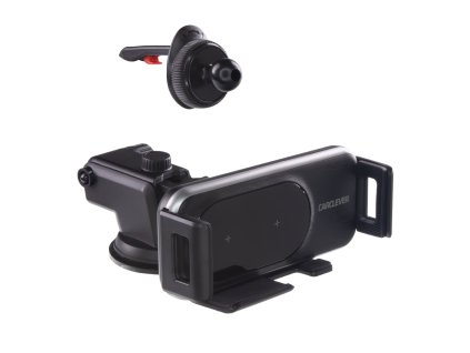 Držák s Qi dobíjením, motoricky ovládaný s dvojitou cívkou, horizontální/vertikální pozice