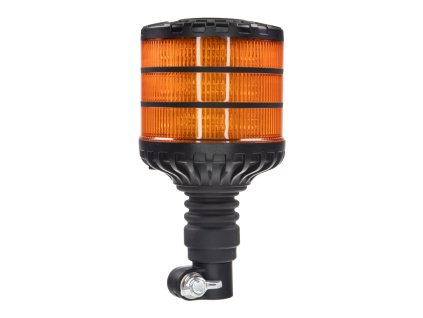 LED maják, 12-24V, 24xLED oranžový, na držák, ECE R65