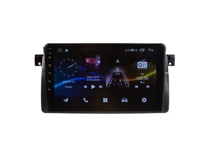 Autorádio pro BMW E46 M3 98-05 s 9" LCD, Android, WI-FI, GPS, CarPlay, 4G, Bluetooth, 2x USB