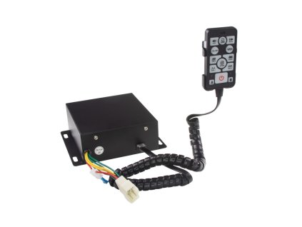 Profesionální výstražný systém s mikrofonem 100W, 12V