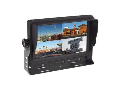 AHD monitor 7" s kvadrátorem a s 4x4PIN vstupy
