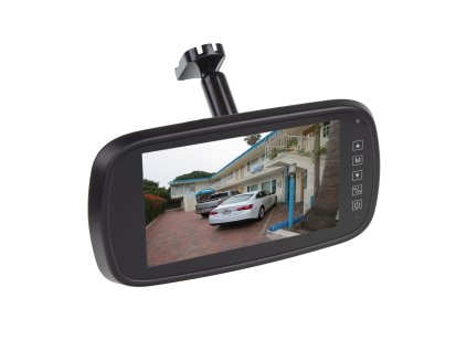AHD monitor 7" na držák zrcátka se 2 x 4PIN vstupy