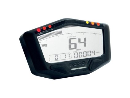 Koso DB02 multifunkční motocyklový digitální tachometr s otáčkoměrem